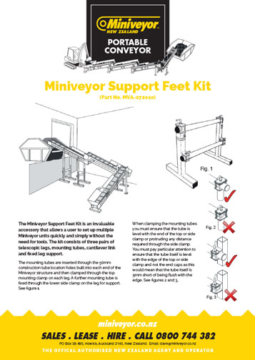Miniveyor_Support_Feet